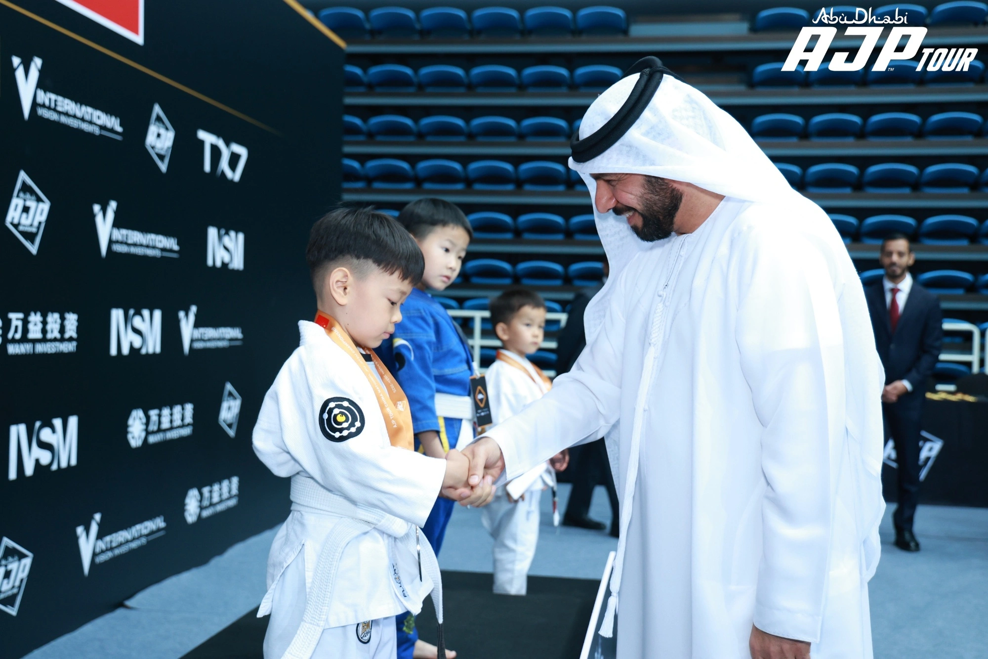 AJP Tour medal ceremony