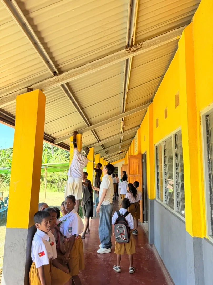 School infrastructure and lighting improvement project in Timor-Leste